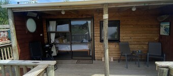 Weka cabin, great views