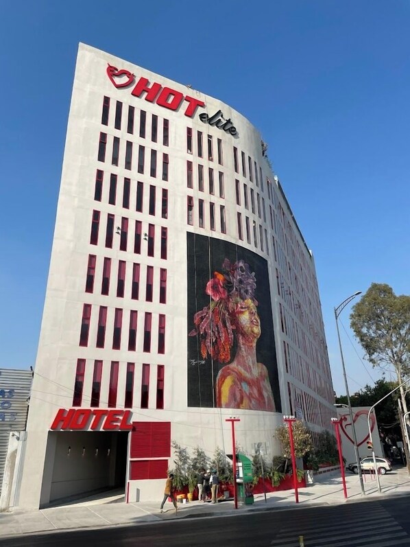 Fassade der Unterkunft