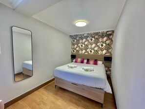 1 slaapkamer, reisbedje, beddengoed