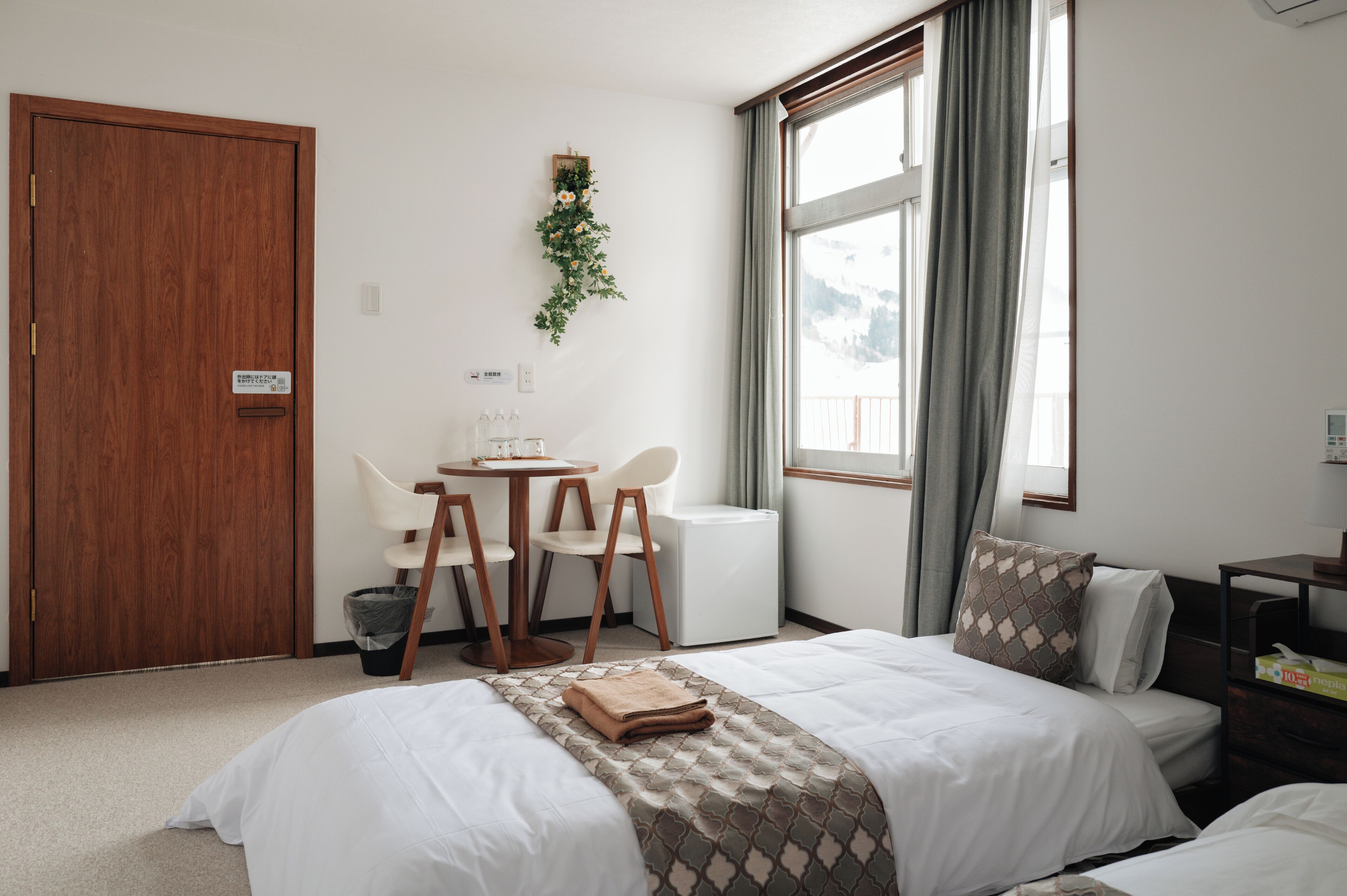 Chambre Supérieure avec lits jumeaux, vue montagne