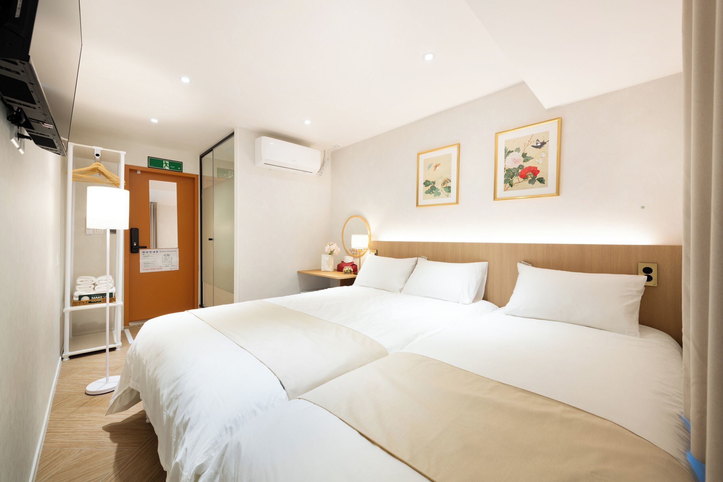 Deluxe-Zweibettzimmer | Kostenloses WLAN, Bettwäsche