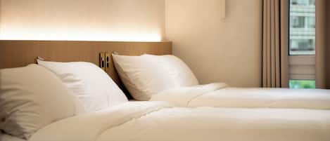 FamilieTwin kamer | Gratis wifi, beddengoed