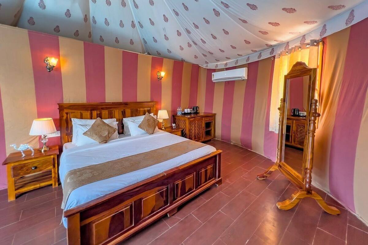 Vila superluxo, vista para o deserto | Roupas de cama de algodão egípcio, roupas de cama premium