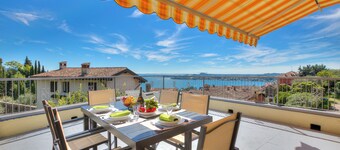 Eden House - Terrace & View Lake, Gardone Riviera, Italy