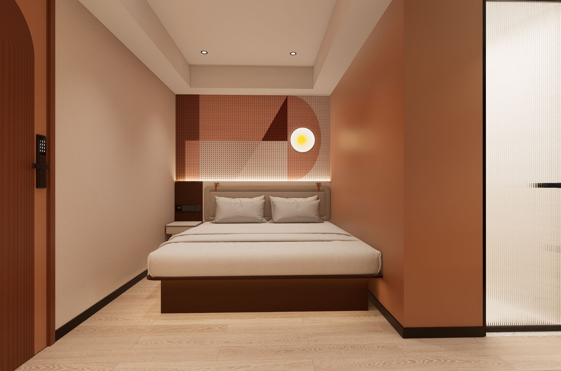 免費迷你吧、書桌、筆電工作空間、免費無線上網