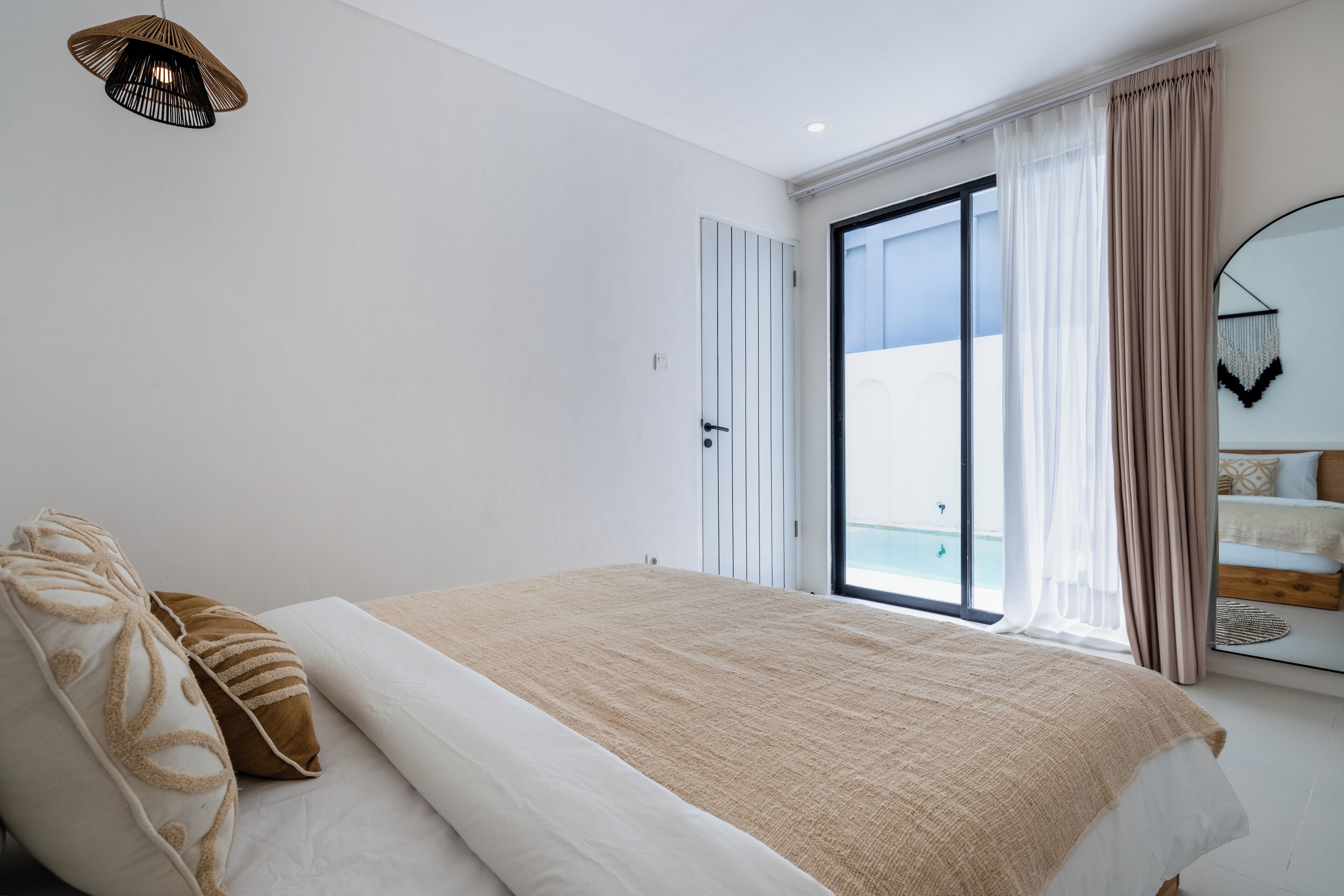 Villa, Private Pool, Pool View | In-room safe, desk, laptop workspace, iron/ironing board