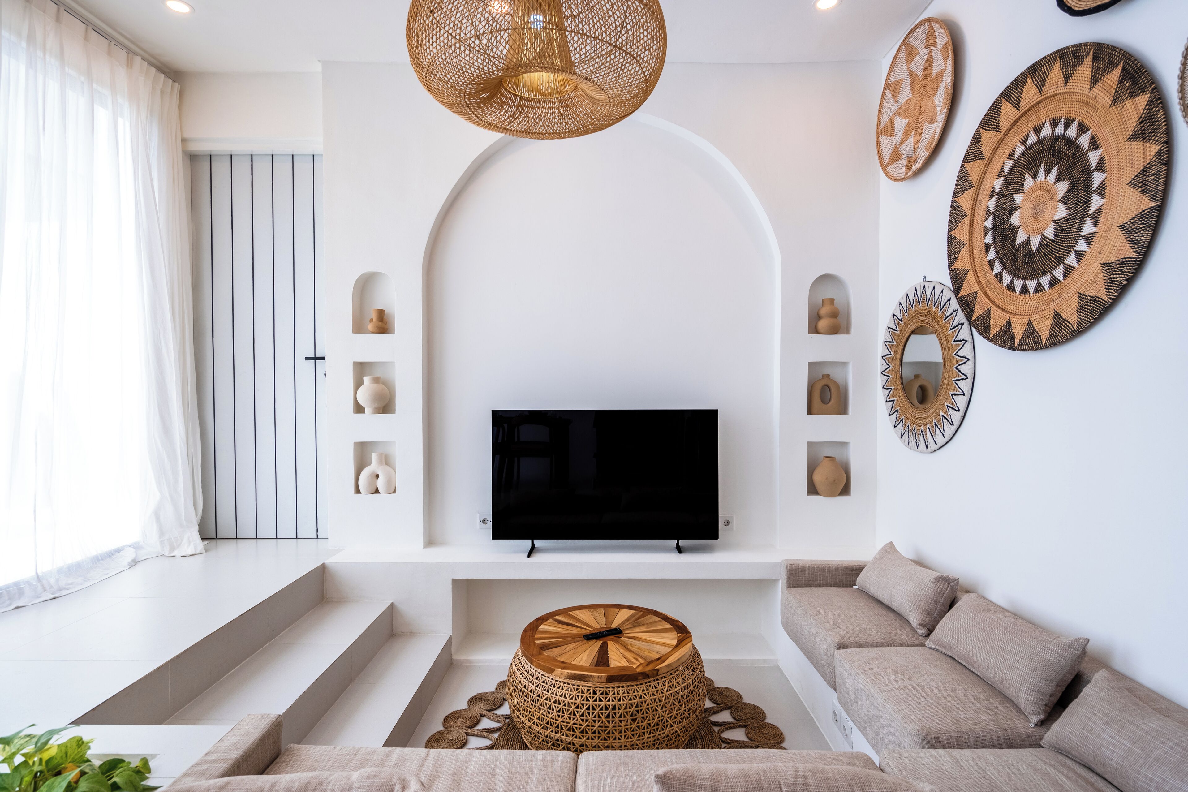 Villa, Private Pool, Pool View | Living area