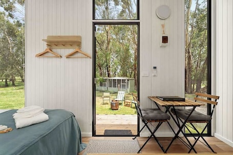 1 bedroom, bed sheets. Sleeping Amongst Animals by Tiny Away