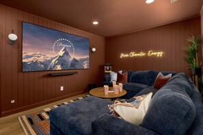 Smart TV, video games, ping pong, books