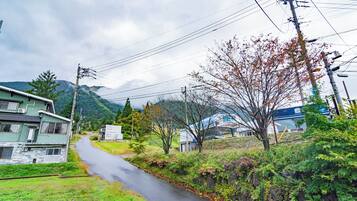 Vue depuis lâhĂ©bergement