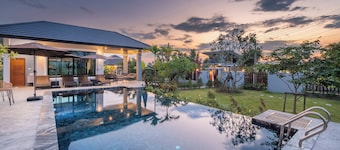 2-bedroom family villa in charming nature with fitness and, swiming pool