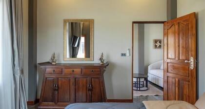 2-bedroom family villa in charming nature with fitness and, swiming pool