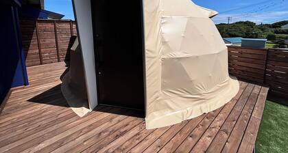 Nonsmoking Dome Tent sea / Shima Mie