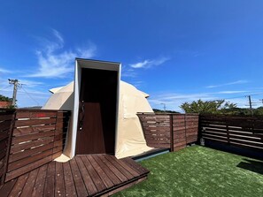 Overnatningsstedets område