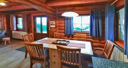 Gemütliches Holzstammhaus mit Garten im Harz
