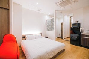 1 غرفة نوم ومكتب وواي فاي مجانًا وملاءات أسرّة