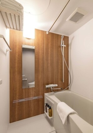 Hair dryer, towels