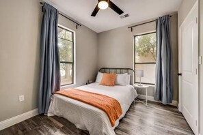 3 bedrooms, iron/ironing board, travel crib, free WiFi
