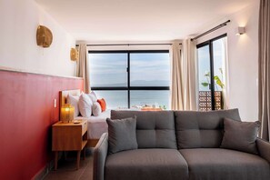 TV, offices - Seaside Comfort | Balcony Ocean Views | A/C (Puerto Vallarta)
