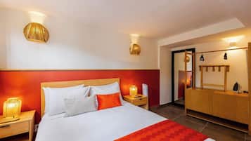 1 sovrum, skrivbord, strykjärn/strykbräda och wi-fi