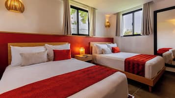 1 sovrum, skrivbord, strykjärn/strykbräda och wi-fi