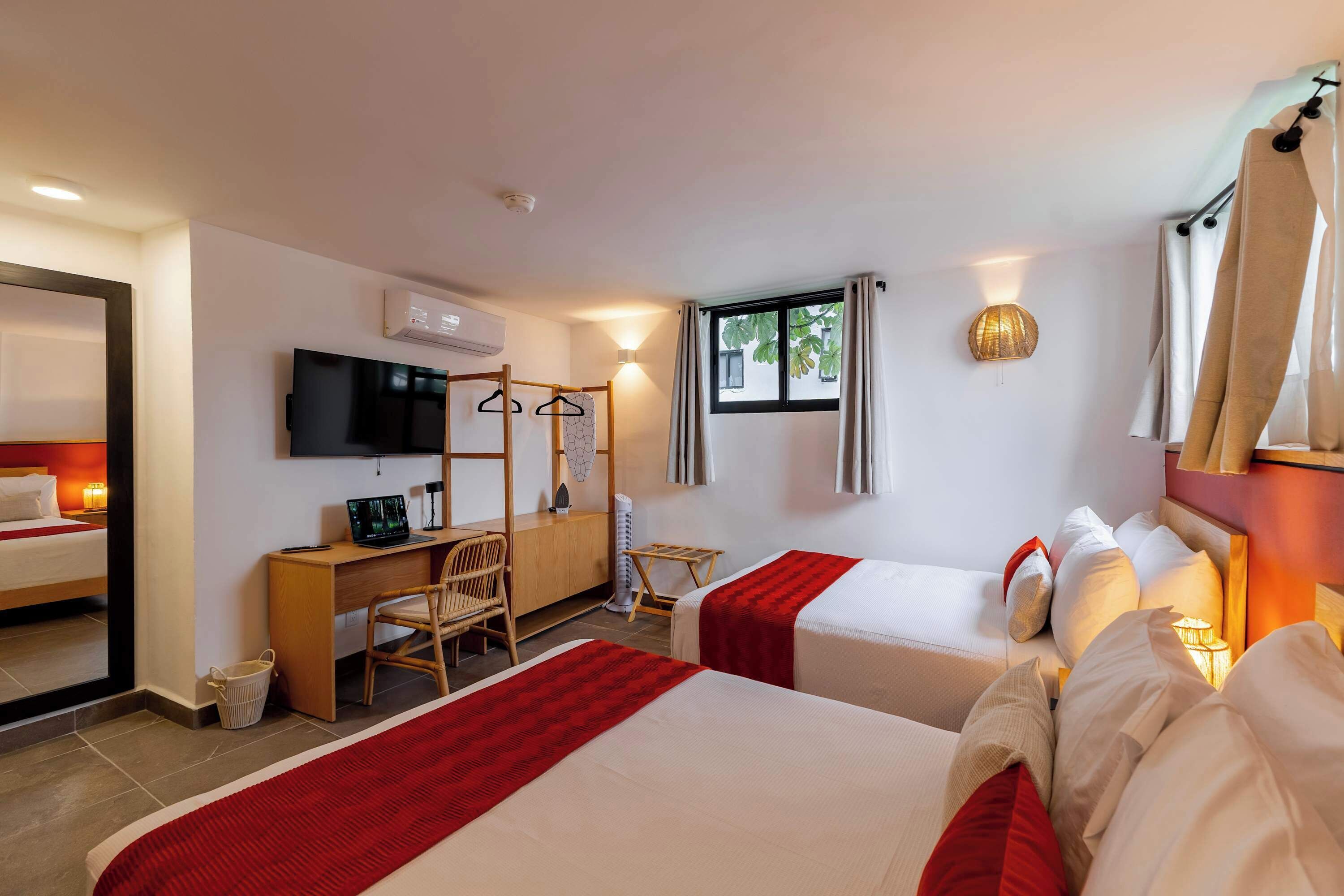 1 bedroom, desk, iron/ironing board, WiFi