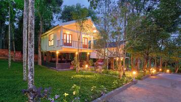 Front of property – evening/night