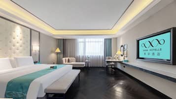 Quarto casal empresarial, vista para a cidade | Vista do quarto