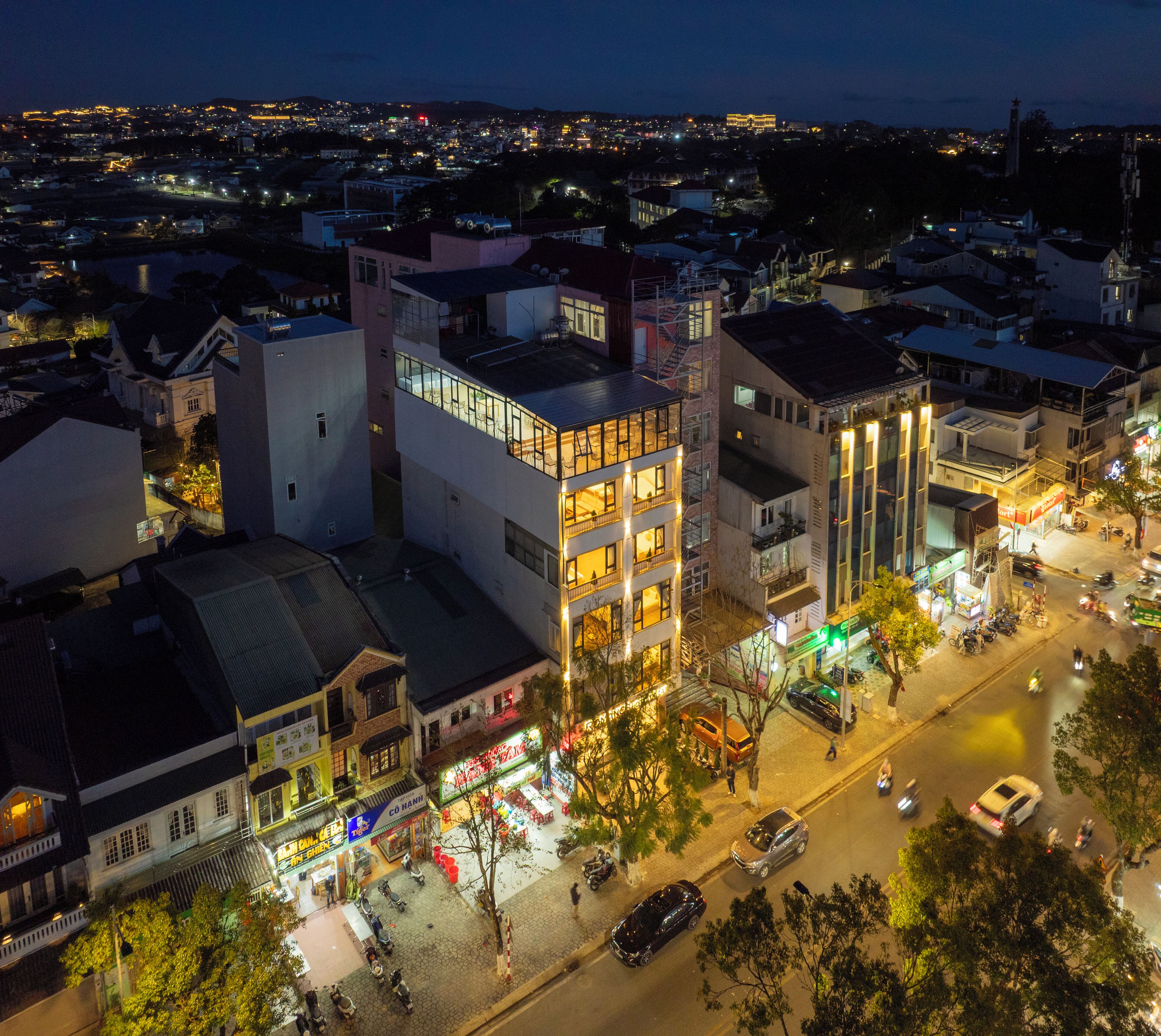 Fachada de la propiedad