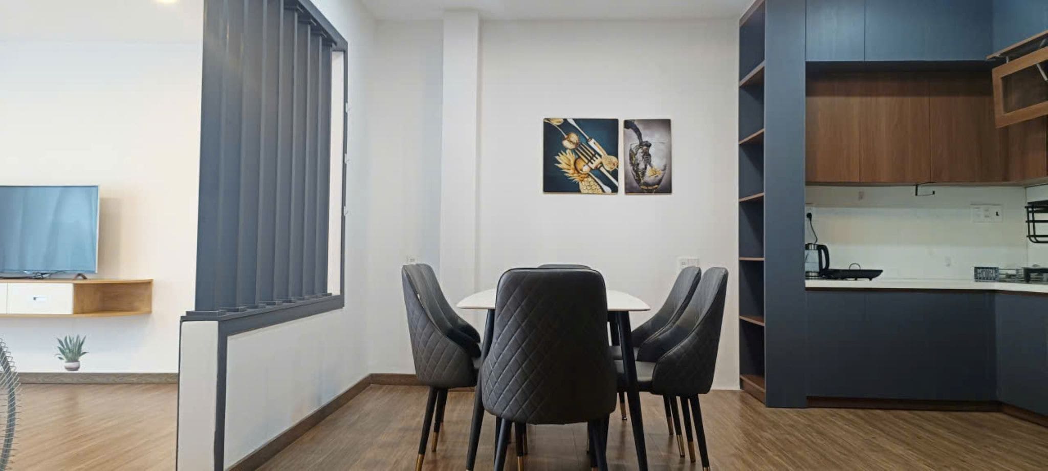 家庭三人房 | 私人厨房 | 迷你冰箱、厨具/餐具