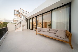 Luxury Villa, 3 Bedrooms, Pool View | Balcony