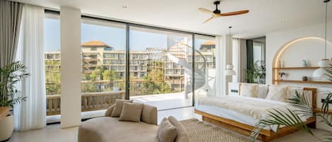 Luxury Villa, 3 Bedrooms, Pool View | Egyptian cotton sheets, premium bedding, in-room safe, free WiFi