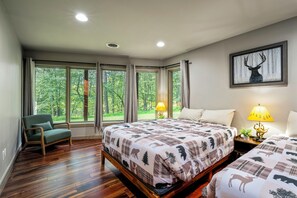 4 chambres, bureau, lit parapluie, Wi-Fi gratuit