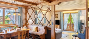 Appartement 'Ferienwohnung Seeseite' avec vue sur le lac, terrasse commune et Wi-Fi