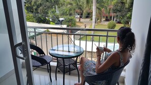 Balcony view - Hotel Elephant Park (Pinnawala)