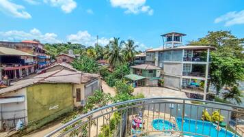 Deluxe Double Room, Pool View | Balcony