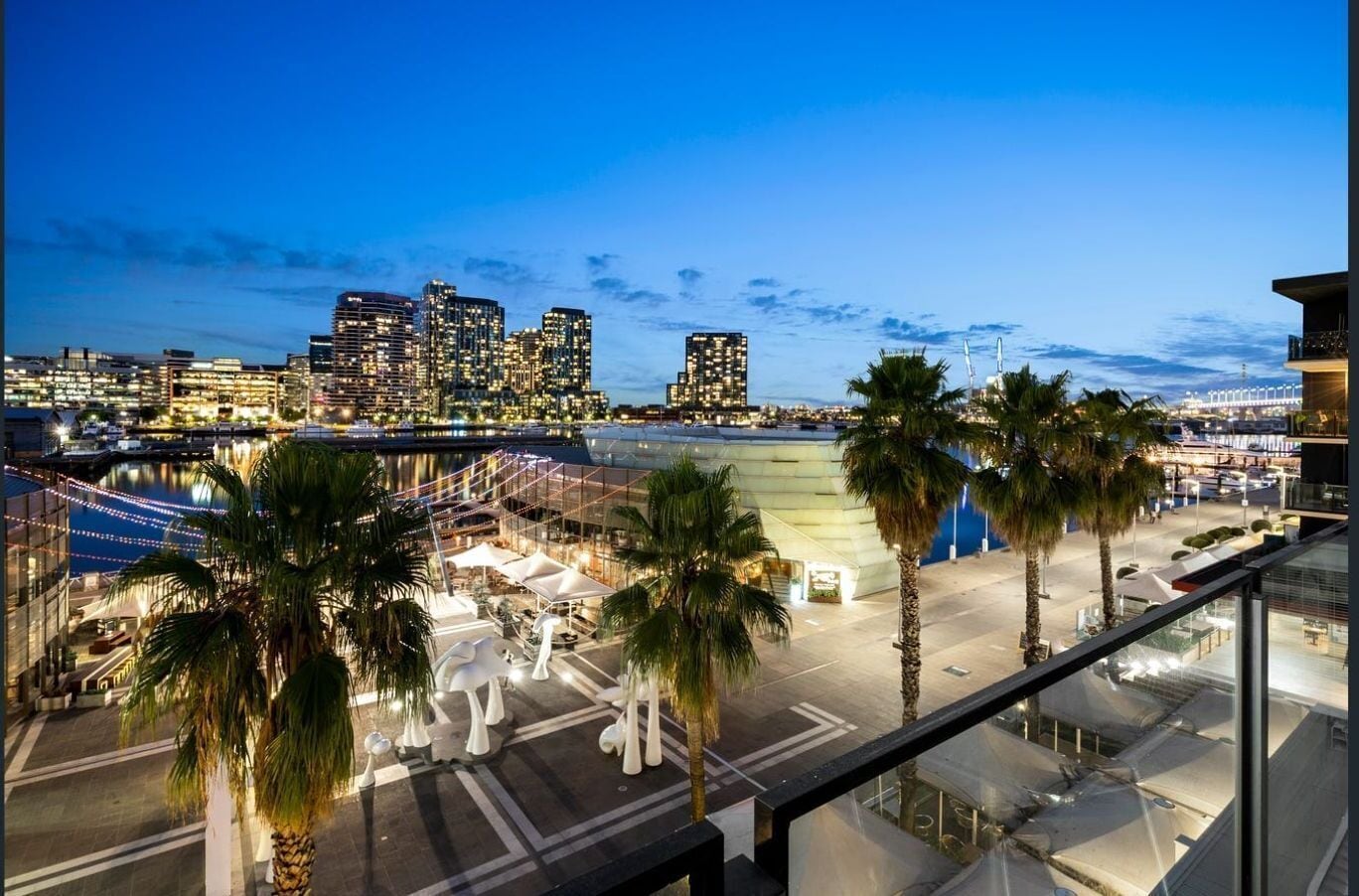 아파트, 침실 2개, 욕실 2개 (Waterfront View) | 발코니 전망