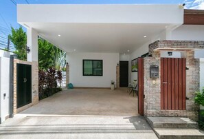 Façade de l’hébergement 