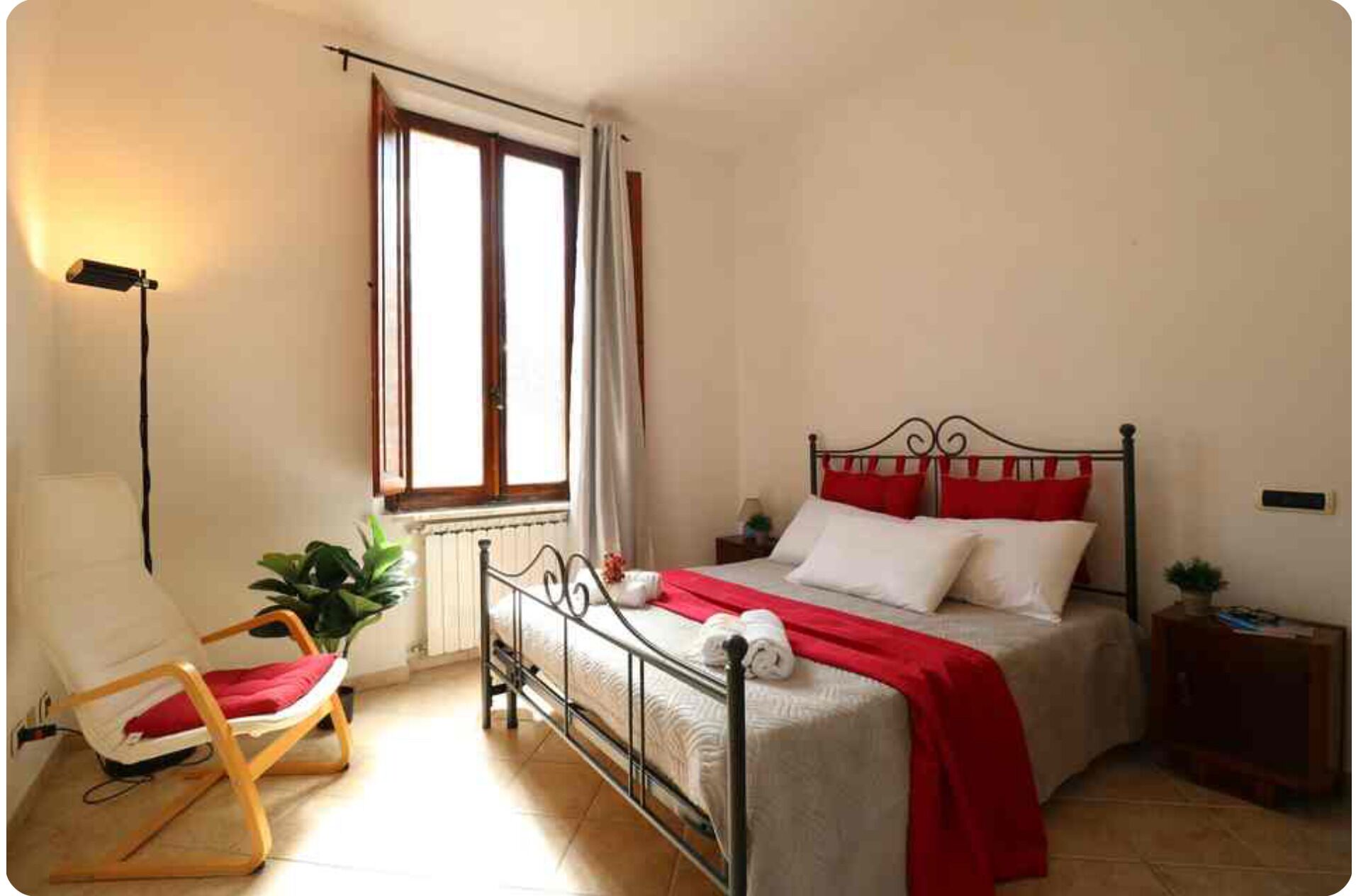 1 camera, Wi-Fi, lenzuola, accesso in sedia a rotelle