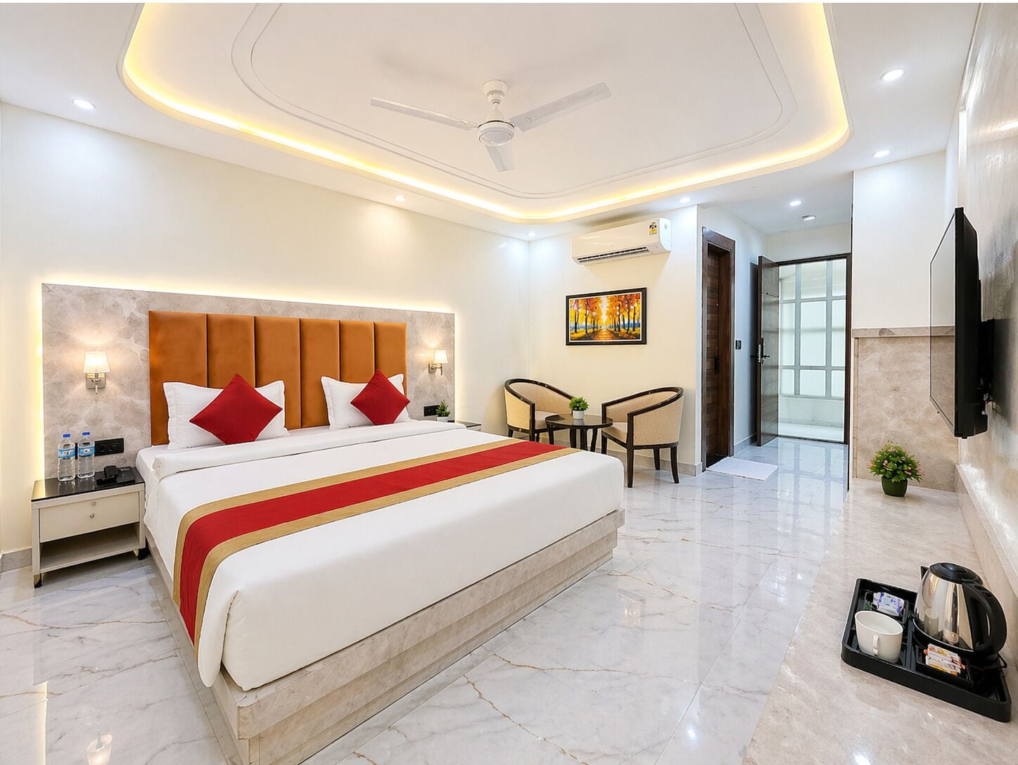 Iron/ironing board, free WiFi