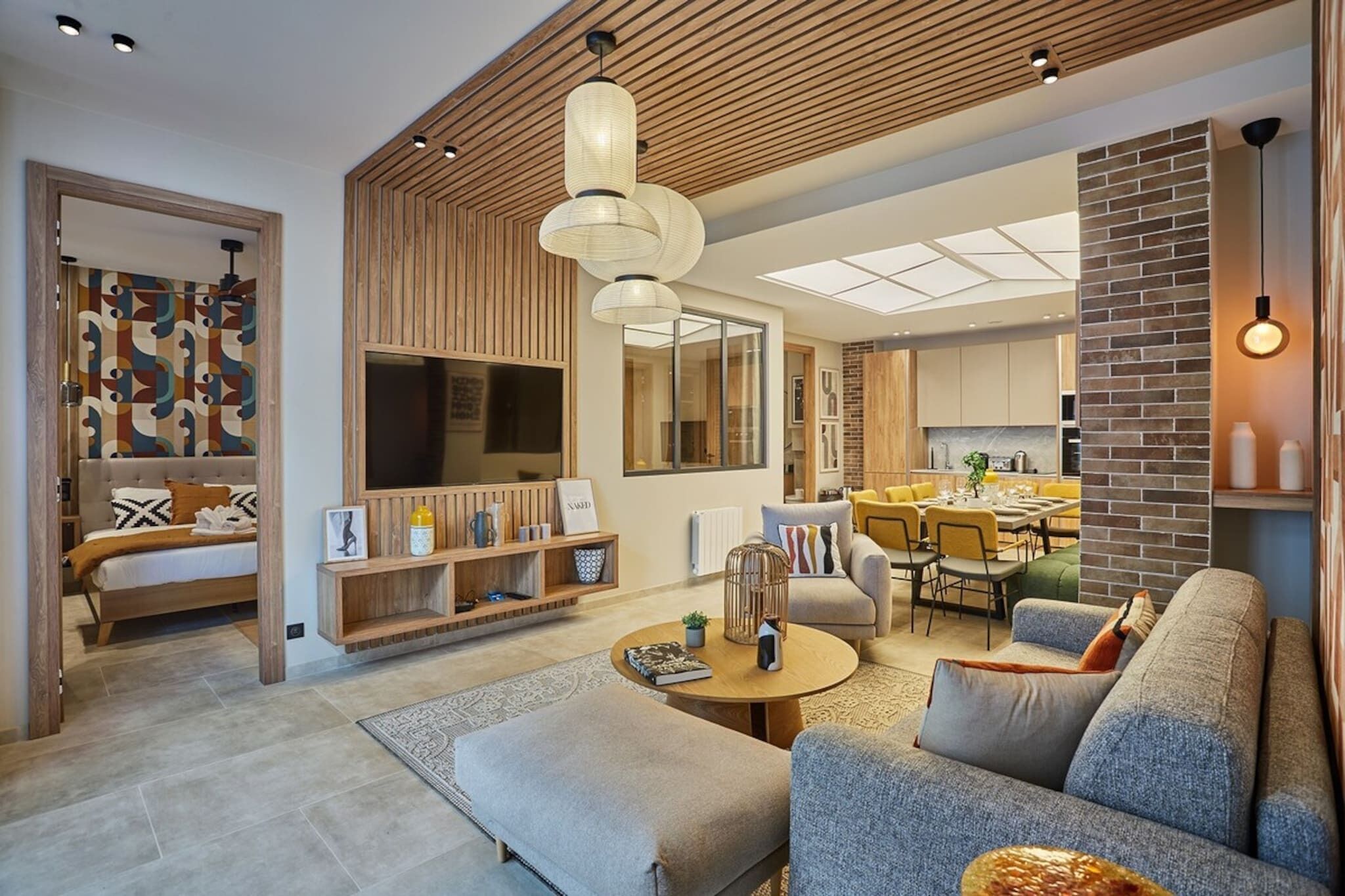 TV connectée, espaces bureaux