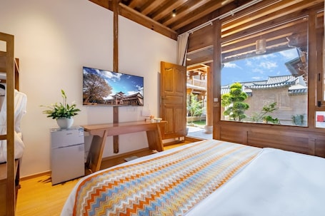 Classic Double Room, Courtyard View | View from room