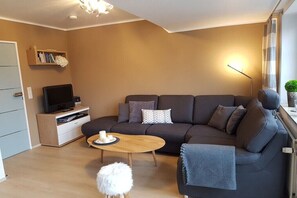 TV, DVD player, stereo