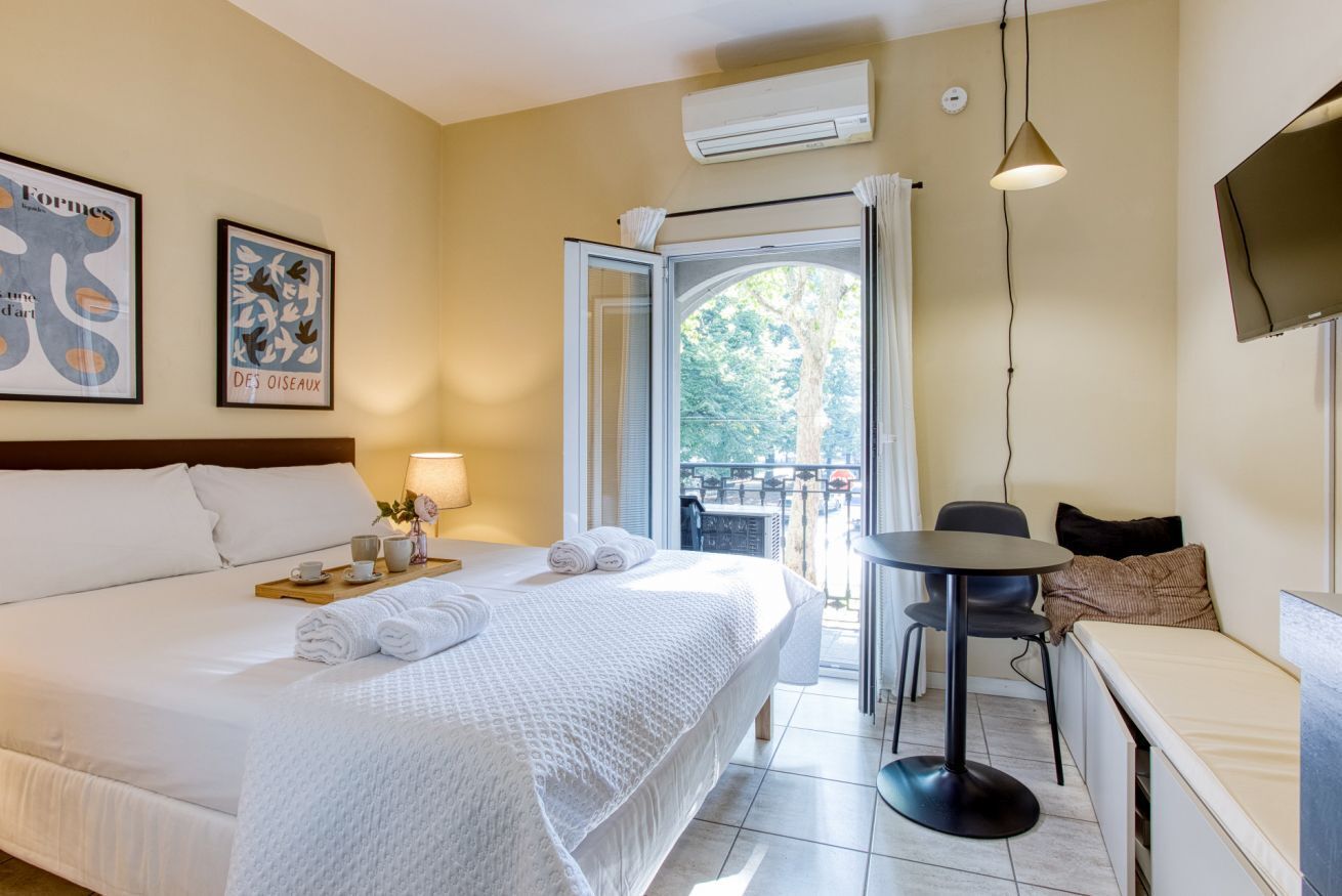 1 室のベッドルーム