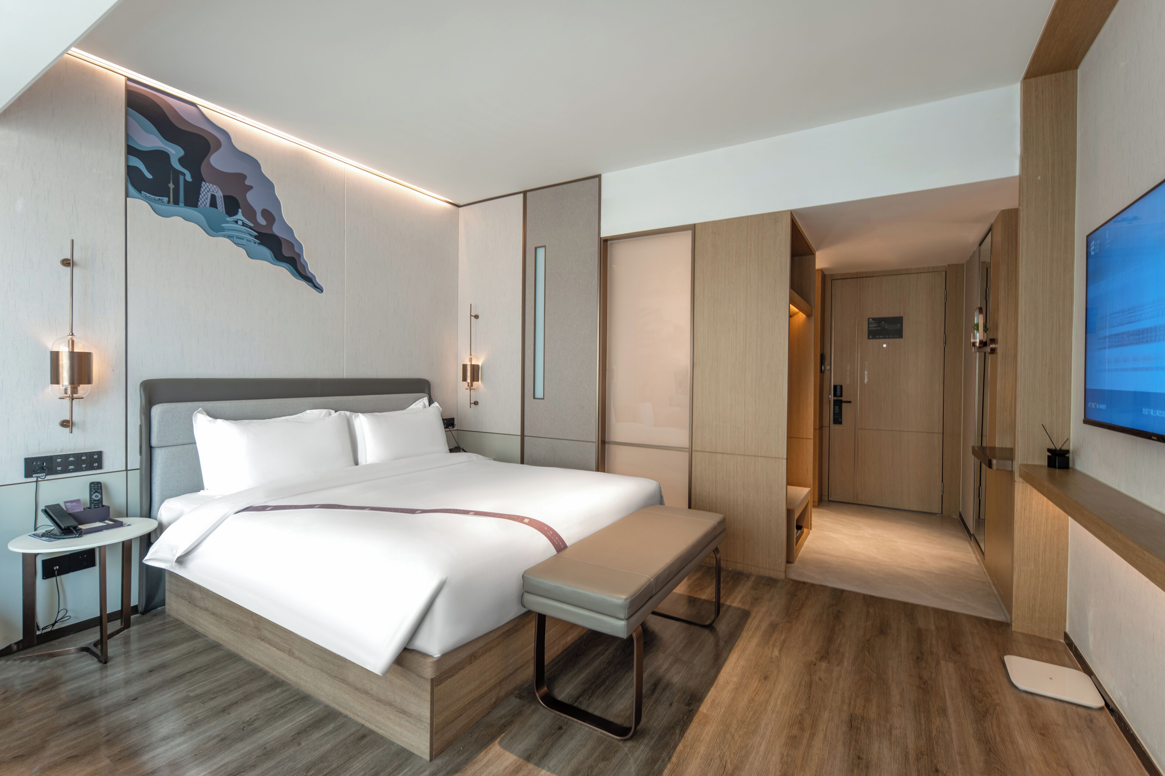 Standard Double Room | Down comforters, minibar, desk, laptop workspace