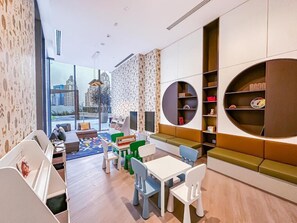 Aire de jeu intérieure pour enfants