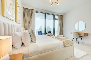 Appartement Deluxe, balcon, vue sur la marina | Accès au Wi-Fi (inclus)