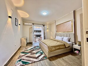 Superior Apartment, 3 Bedrooms, City View | Free minibar, desk, laptop workspace, blackout drapes - Moonlight Homes Tahrir Square (Cairo)