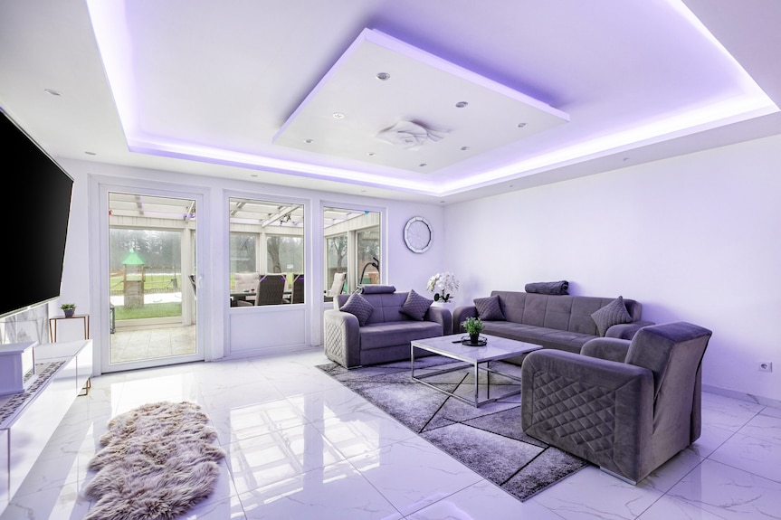 Holiday Home With Conservatory, Large Garden And Wi-fi - Leck