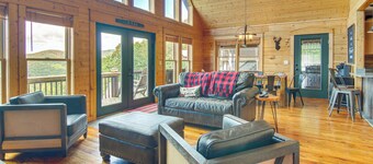Ski & Hike: Mars Hill Mountaintop Cabin w/ Views